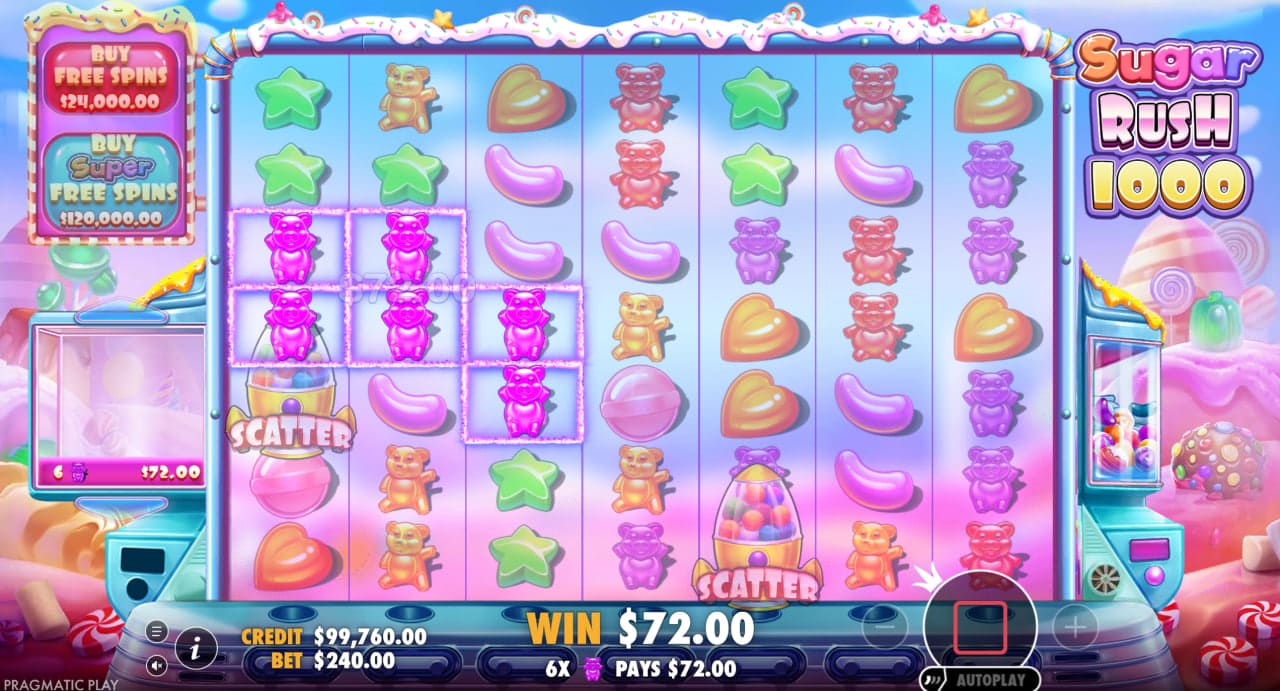 Sugar rush 1000 slot